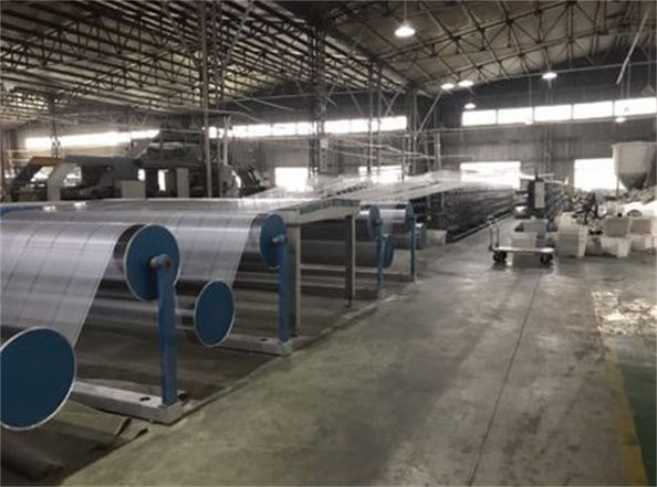 Yiyang Wanlin Weave Packing Co., Ltd. Fabrik Produktionslinie