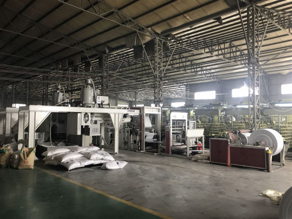 Yiyang Wanlin Weave Packing Co., Ltd. Fabrik Produktionslinie