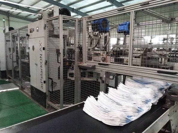 Yiyang Wanlin Weave Packing Co., Ltd. Fabrik Produktionslinie