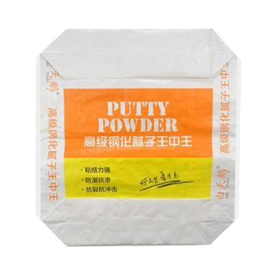 20KG 25KG 40KG 50KG  PP Valve Block Bottom empty cement bag China manufacture