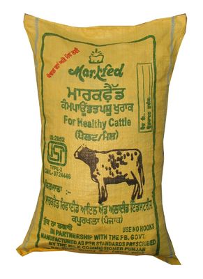 25kg Chicken Feed Sacks Plastic Empty Custom Printed Feed Bags