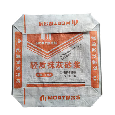 Heavy Duty PP Laminated Bottom Valve Cement Bag 50Kg PP Valve Bag Small Cement Bottom Block