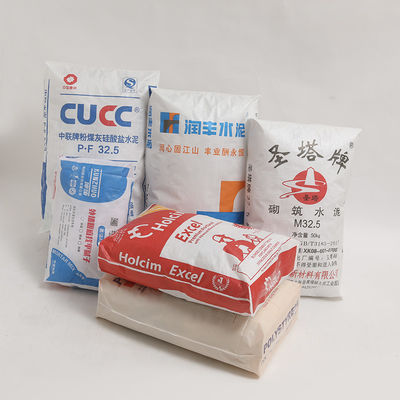25Kg PP Valve Bags 100 Kg 50 25 Of Cement Polypropylene Sack