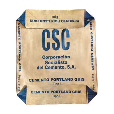 Qualität  Moisture Proof PP Woven Valve Bag for Heavy Duty 50kg Cement Packaging usine