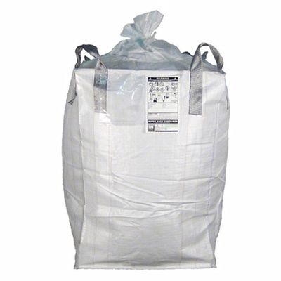 Flache untere riesige pp. Taschen Breathable 1 Ton For Firewood Construction Cement Fibc