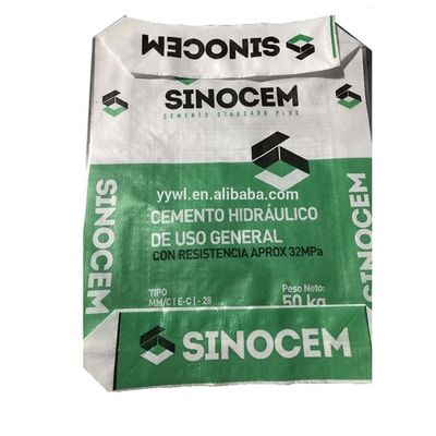 ISO9001 40KG 50KG Tasche des Zement-Ventil-Verpackentaschen-pp. gesponnene Gips-Pulver-25KG
