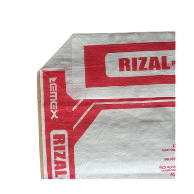 Zementsäcke des Anzeigen-Stern-50KG 40KG 25KG untere gesponnene pp.-Ventil-Taschen blockieren