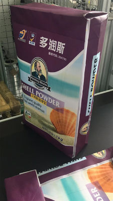 Gesponnene Zementsäcke 25KG 40KG 50KG pp. untere Ventil-Taschen blockieren