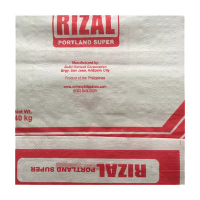 Heißer Anzeigen-Stern des Verkaufs-25KG 40KG 50KG sackt pp. ein, unteres Taschen-Zement-Ventil zu blockieren einsackt Zement-Sack