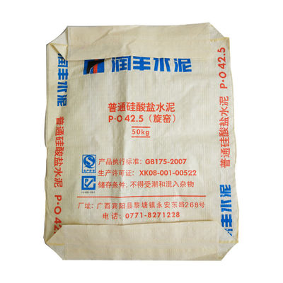 Anzeigen-Stern 25KG 40KG 50KG lamellierte pp. gesponnenen Sack für pulverisierte Waren