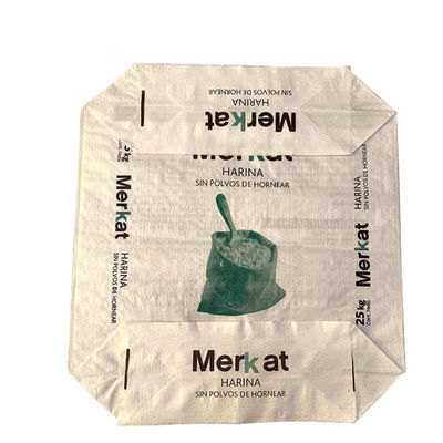 Block-untere Tasche des Zement-pp. Polypropylen gesponnene des Sack-25KG 40KG 50KG