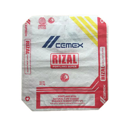 Gesponnene kundenspezifische Polypropylen-Taschen ISO14001 der Zementsack-50KG 40KG 25KG