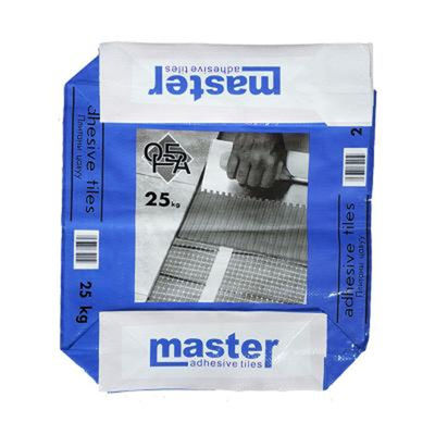 Zementsäcke 70gsm 25KG 40KG 50KG pp. - sackt unterer Anzeigen-Stern des Block-100gsm ISO14001 ein