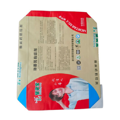 Betonblock-Unterseite BOPP lamellierte gesponnenes Ventil der Taschen-pp. einsackt 25KG 40KG 50KG