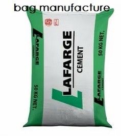 Leere pp. gesponnene Zement-Sack-Tasche ISO4001 der Ventil-Taschen-25KG 40KG 50KG