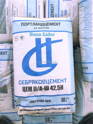 Offsetdruck Kraftpapier-Zementsäcke das 3 Falten-Papier-der Sack-50kg fertigte besonders an