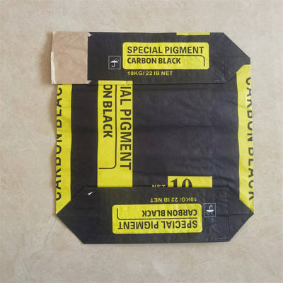 Kundenspezifisches 90gsm Kraftpapier-leere Zementsäcke ISO14001 der 3 Falten-Papiertüte-50kg