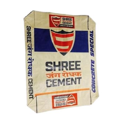 Quadrat der Kitt-Zement-Polypropylen-Sack-Taschen-50Kg unter mit Ventil