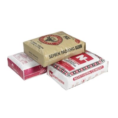 85GSM 50kg Quadratische Bodenbeutel Zementbeutel Leerer Zementbeutel