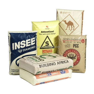 Selbstschließendes Baustoffverpackung PP Zementbeutel mit Ventilverpackung
