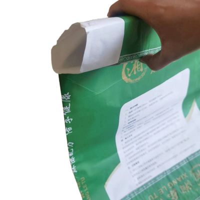 2 Schichten 90GSM Papierventilbeutel mit Blockboden für 50kg Zementverpackungspäckchen