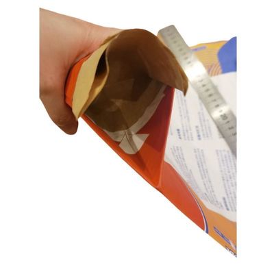 3 Schichten 80GSM-Papier und 1 Schicht Filmpapier Verpackungstüten 20kg 25kg mit Tuck-in-Sleeve