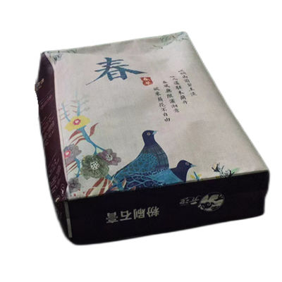 33x41x10cm 86GSM ((61+11+14) Gewebter PP-Ventilbeutel mit Luxus-Bopp-Druck für Trockenmischungen