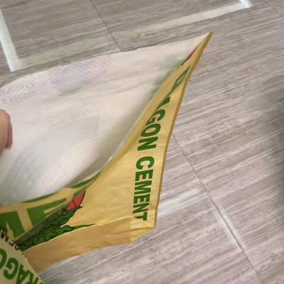 25 KG 40 KG 50 KG Zementsack Gewebter Beutel Leerer Zementsack PP-Ventilbeutel für den industriellen und Flexo-Druck