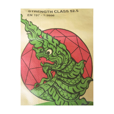 25 KG 40 KG 50 KG Zementsack Gewebter Beutel Leerer Zementsack PP-Ventilbeutel für den industriellen und Flexo-Druck