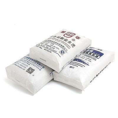 Umweltfreundliche PP-Zementsäcke aus Polypropylen mit Ventil, 50 kg, Blockboden, AD STAR-Verpackung
