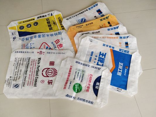 80GSM PP-Ventil-Zementbeutel Lamination Mehrfarbdruck 20-50kg