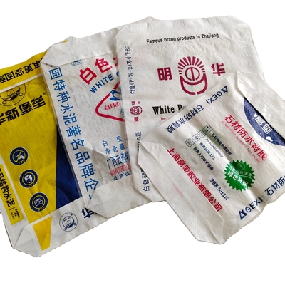 PP-Gewebe-Zementsack mit Ventil 25 kg 50 kg feuchtigkeitsbeständig