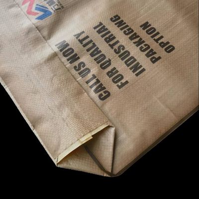 Feuchtigkeitsdichte PP-Ventilbeutel mit Heißdichtung für 20-50 kg Zement und Gipspulver