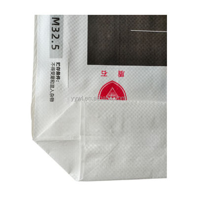 PP Composite Plastic Laminated PP Woven Valve Bags for Chemical Fertilizer and Putty Cement Industrial Use
