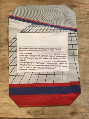 20kg 25kg 40kg 2 Falten-Papiertüten/Kraftpapier-Zementsäcke mit Haftpulver