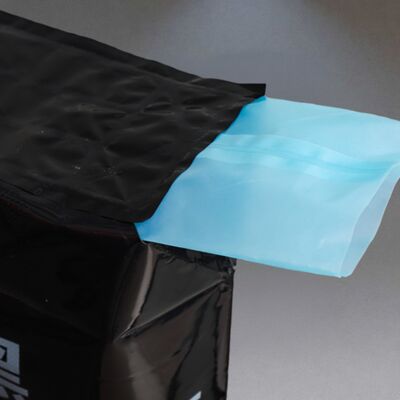 25 kg Schwerlast PE-Ventilbeutel für Carbon Black mit Tuck In-Ventil