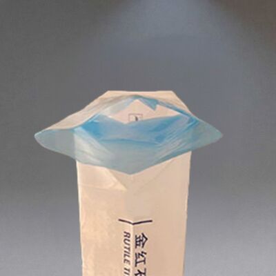 25 kg Schwerlast PE-Ventilbeutel für Carbon Black mit Tuck In-Ventil