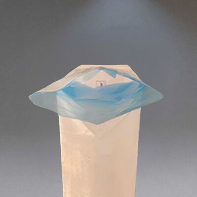 25 kg Schwerlast PE-Ventilbeutel für Carbon Black mit Tuck In-Ventil