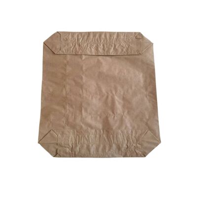 Keine Verstärkung, 2-lagige 90GSM Papier-Ventilbeutel für 50 kg Zementverpackung