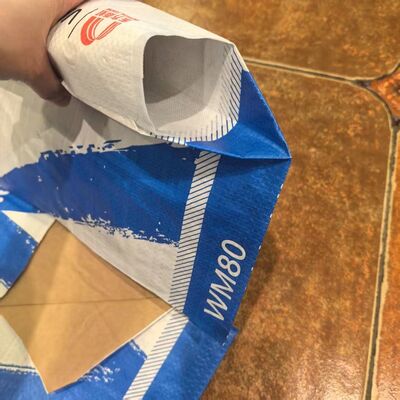 Superfeuchtebeständige PP/Papier-Ventilbeutel für Zementverpackung