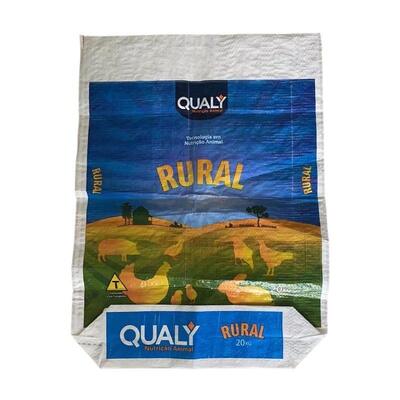 Tierfutterbeutel BOPP-Druck Offener oberer quadratischer Boden Wasserdichte PP-Gewebebeutel für Tiernahrung