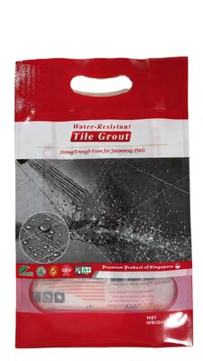 1kg 2kg Fliesen-Fugenmörtel-Verpackungsbeutel BOPA-laminierter PE-Beutel mit gestanztem Griff