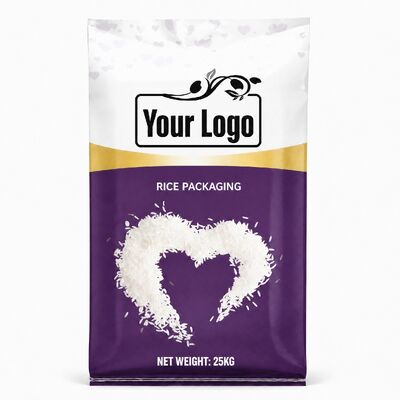 Reisbeutel 5kg 10kg 15kg 25kg Feuchtigkeitsdicht Bopp-Laminate aus PP-Gewebe