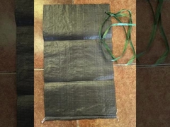 35x66cm 50LB Sandpackbeutel Leere PP Gewebte Beutel Naht Boden Recycling